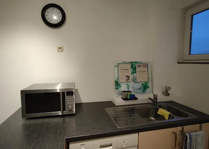 Apartment Zen - Spacious For 7 - - Kitchen Offenbach am Main