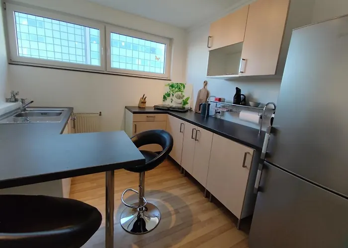 Apartment Zen - Spacious For 7 - - Kitchen Offenbach am Main